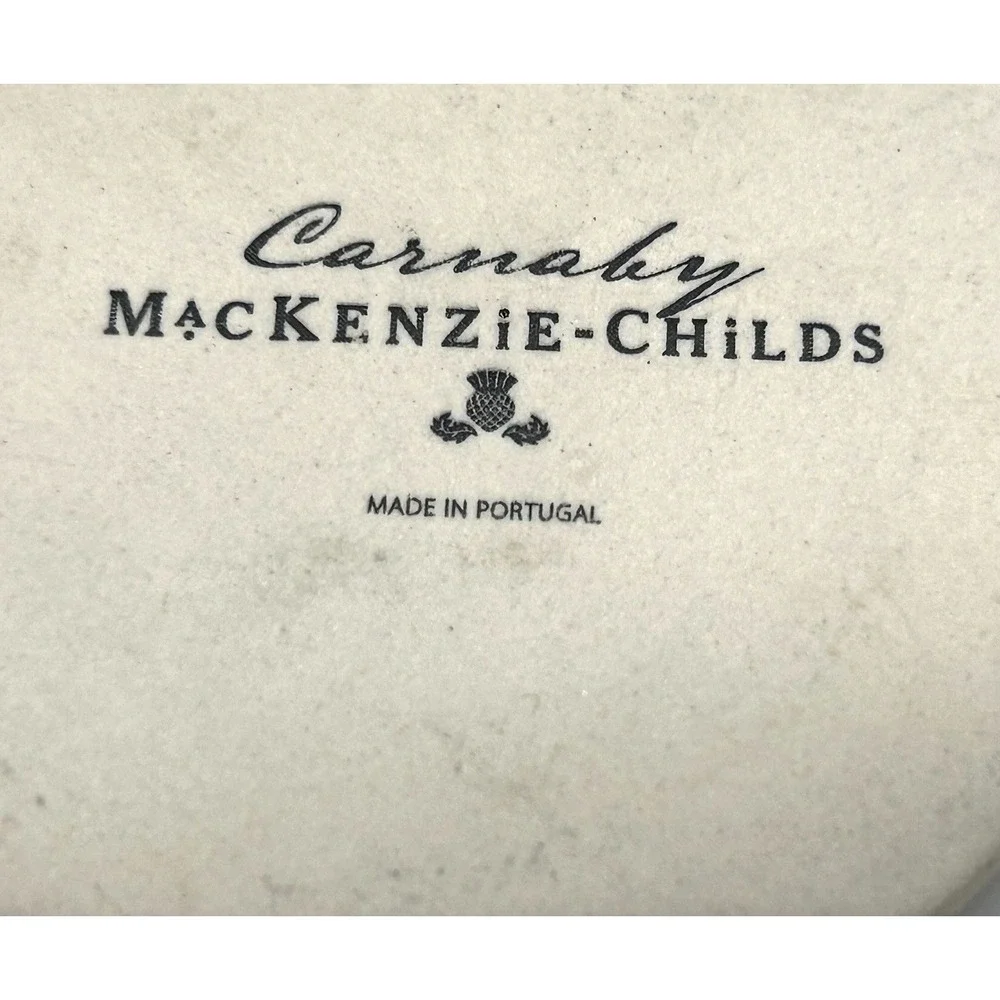 MacKenzie-Childs Carnaby Ramekins Set Of 4‎ Retired Portugal